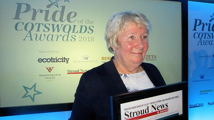 Linda Carter is Volunteer of the Year 2018